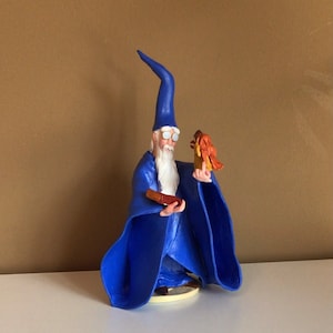 Ceramic Sculpture of Merlin the Wizard