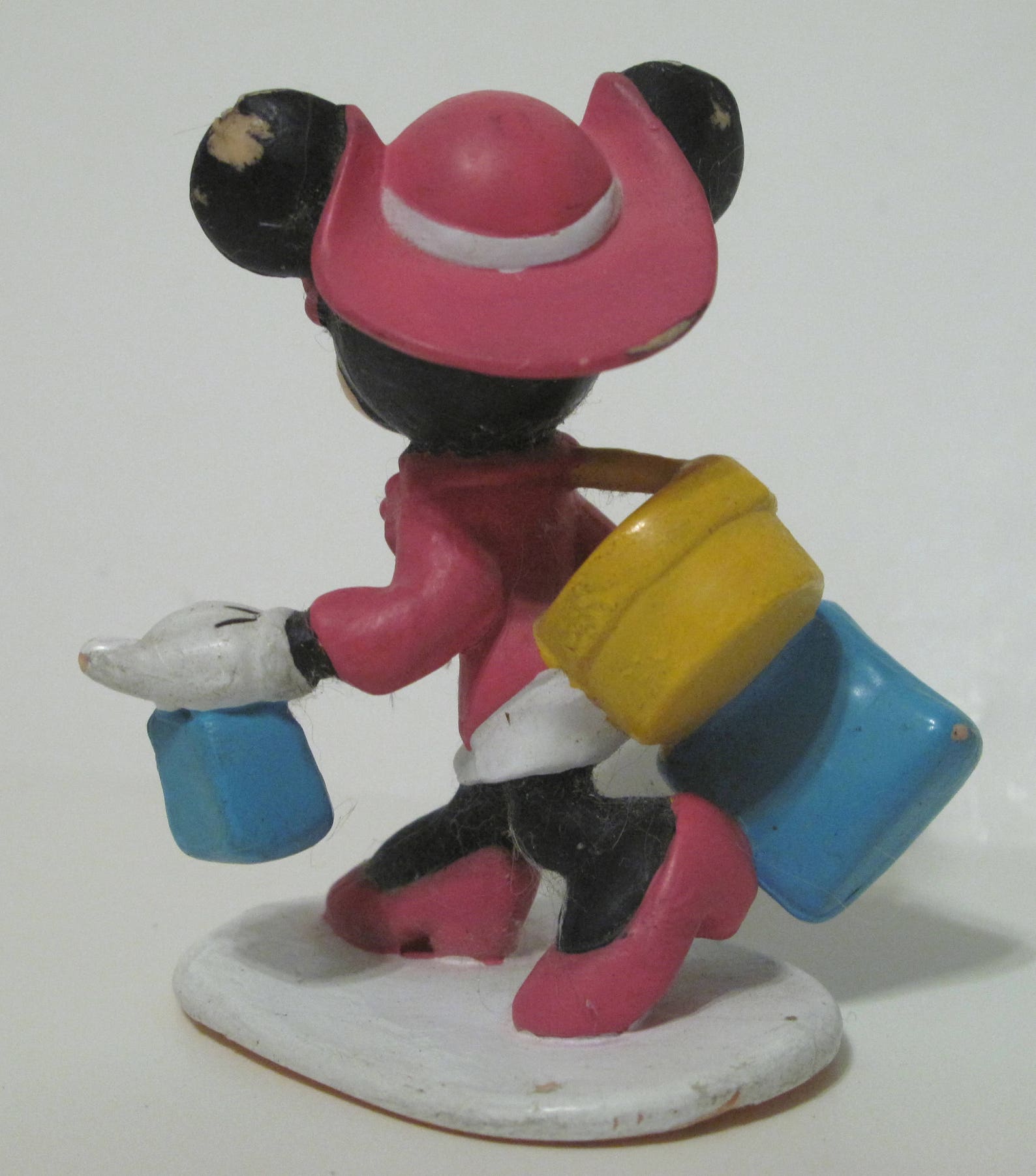 Minnie Mouse Collectible Rubber Figurines Qty 2 Etsy