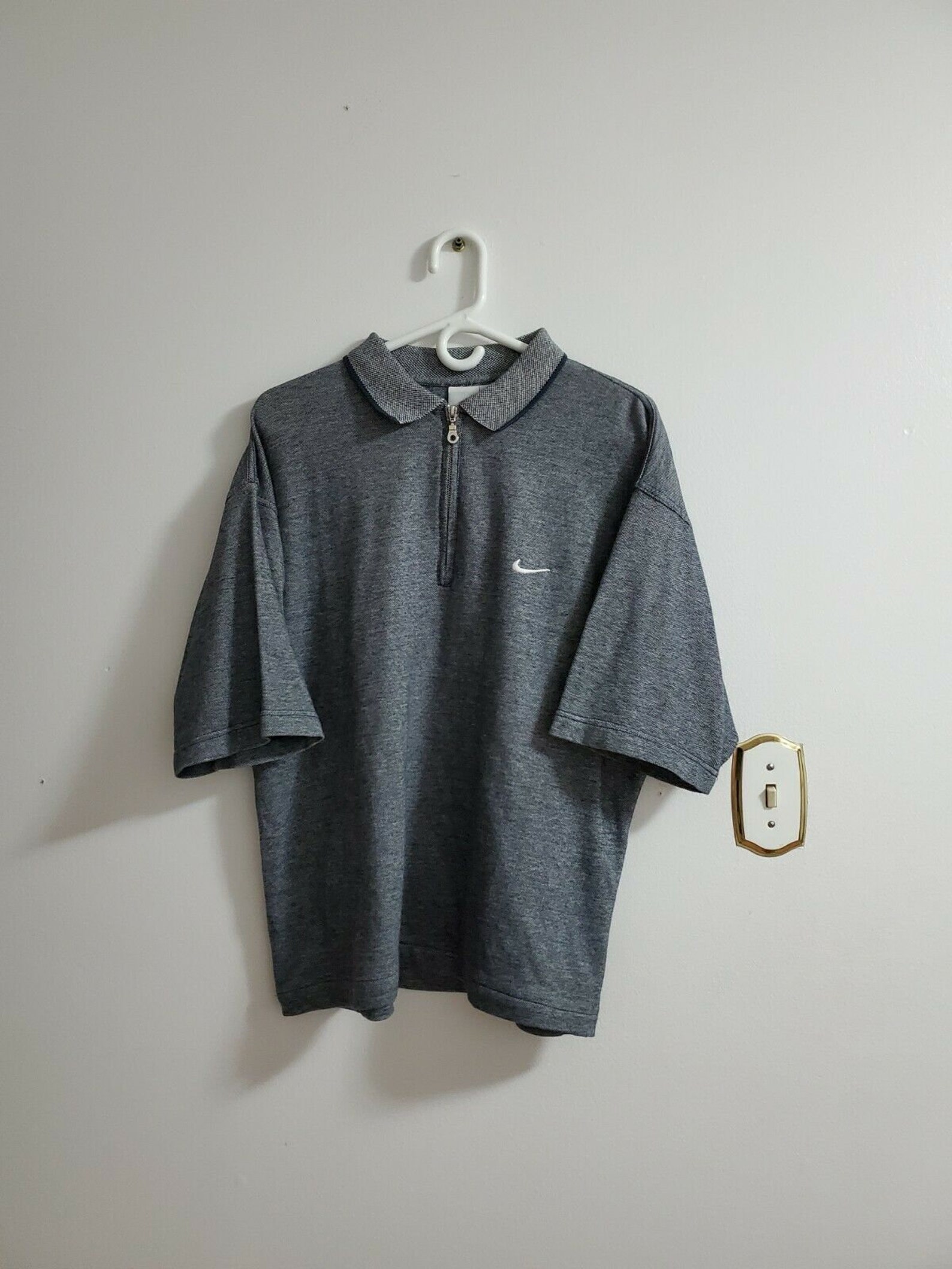 nike half zip t shirt
