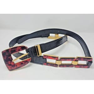 Tortoise Shell Belt Buckle - Etsy display picture 2
