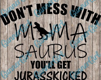 Mamasaurus SVG