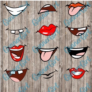 Emoji Mondmasker SVG