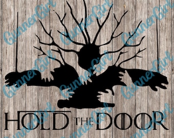 Game of Thrones "Hold the Door" SVG