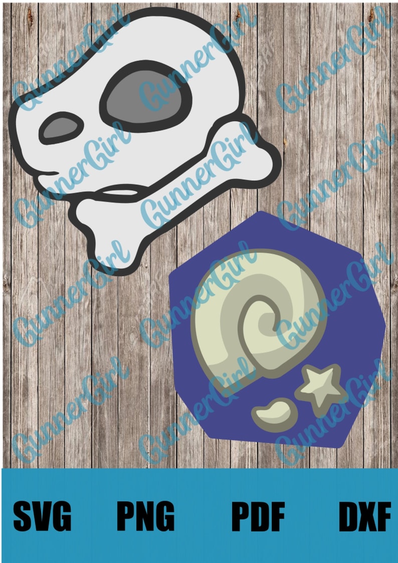 Download Animal Crossing Fossil SVG | Etsy