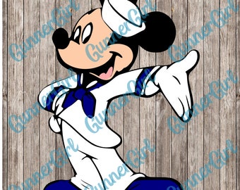 Sailor Mickey SVG