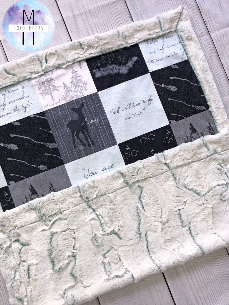 RTS Baby Size HP Always Minky Blanket