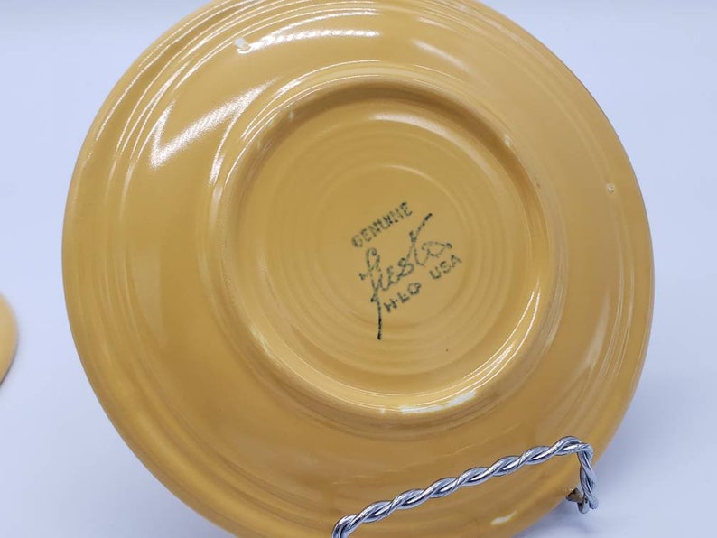 Vintage Fiestaware Bread and Butter Plates Set of 2 You Etsy