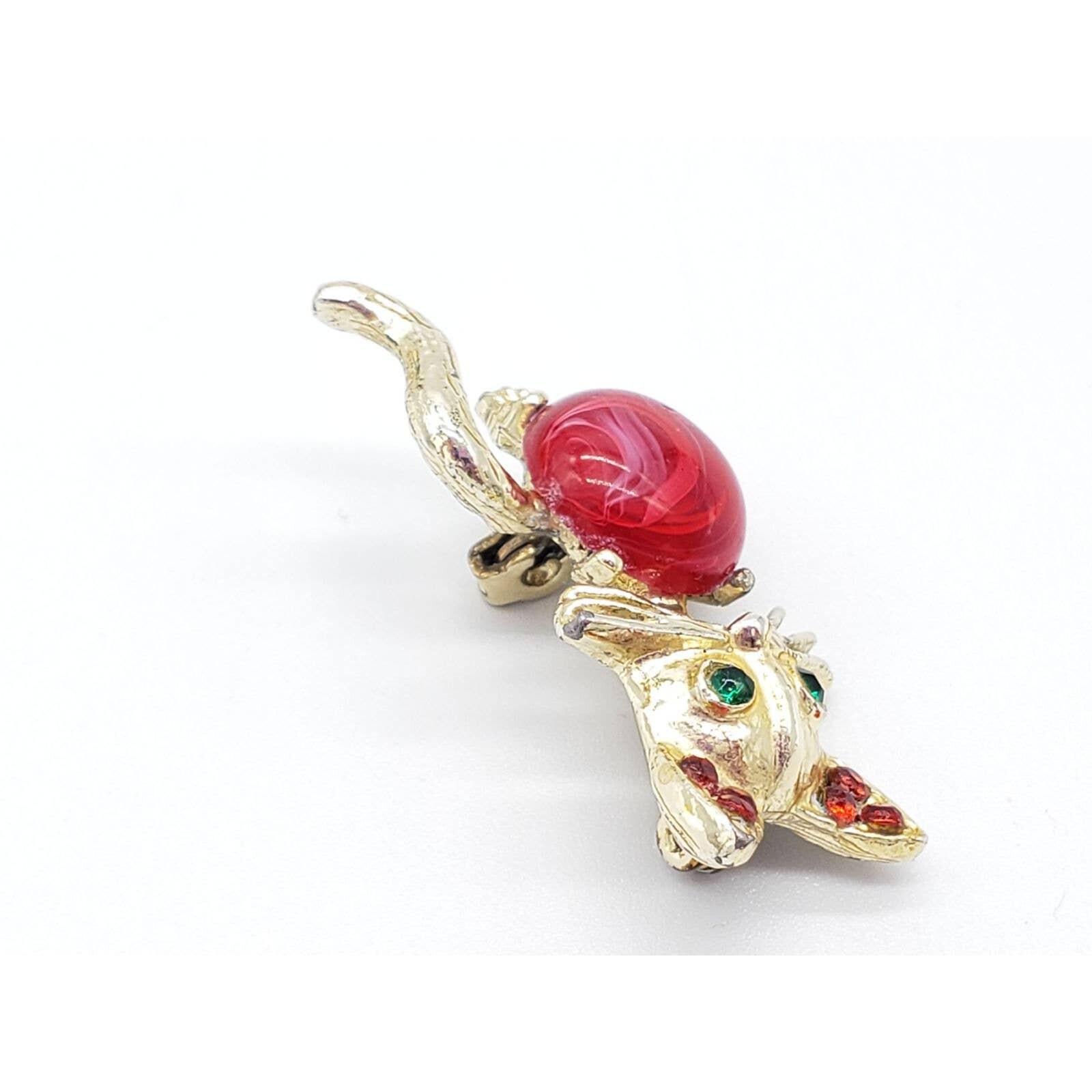 Vintage Jelly Belly Cat Pin Cat Brooch Gift for Her Etsy