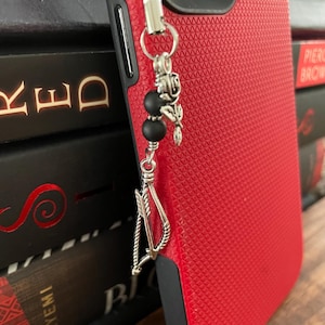Katniss Everdeen Tech Charm, Hunger Games, Tech Case Charm, Mockingjay, Catching Fire, Peeta, Effie Trinket, Haymitch, Gale, Coriolanus Snow