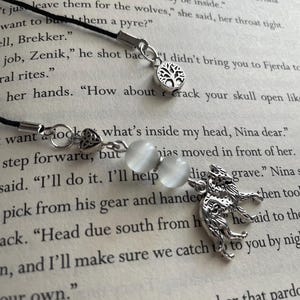 Matthias Helvar Bookmark, Shadow and Bone Six of Crows, Leigh Bardugo, Fjerdan Druskelle, Nina, Hellgate, Bookish, Ketterdam, Kaz, Jesper