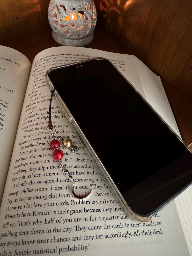 Darrow the Reaper Tech Charm, Red Rising Series Pierce Brown, Sevro, Mustang, Phone Case, iPad Case etc. Charm, Zipper Charm, Bag Charm image 1