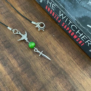 Ciri Bookmark, Geralt, Yennefer, Rivia, Witcher, Sorceress, Mage, Fantasy, Bookmark, Magic, Monsters, Bookish Gifts
