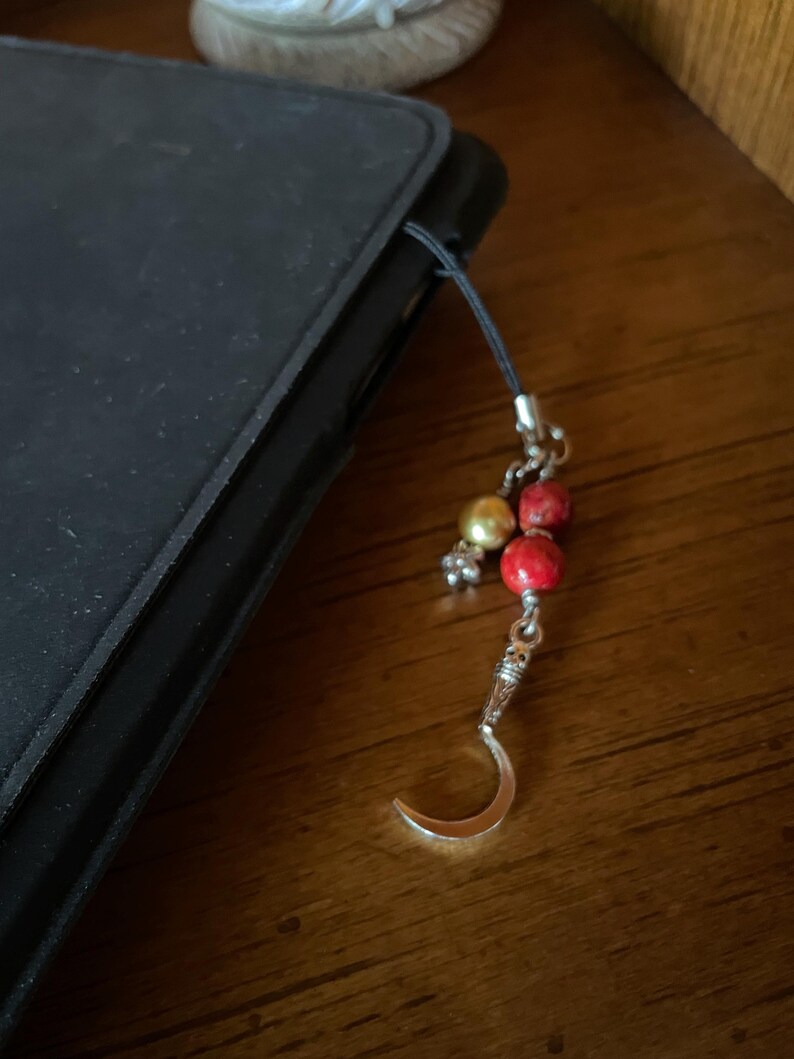 Darrow the Reaper Tech Charm, Red Rising Series Pierce Brown, Sevro, Mustang, Phone Case, iPad Case etc. Charm, Zipper Charm, Bag Charm image 5