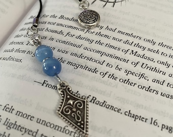 Kaladin Bookmark, Stormlight Archives, Syl, Knights Radiant, Surgebinding, Bridge Four, Spren, Shardplate, Windrunner, Highstorm, Oathstone