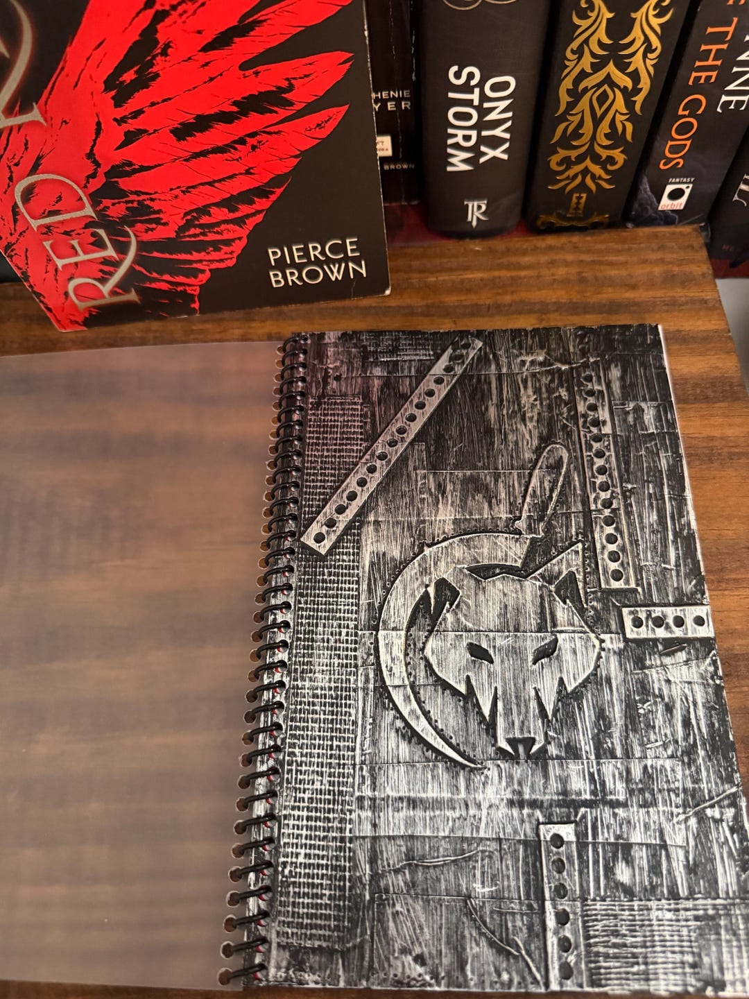 Red Rising Howler Computer Backgrounds Red Rising Notebook, Howler, Reaper - Etsy