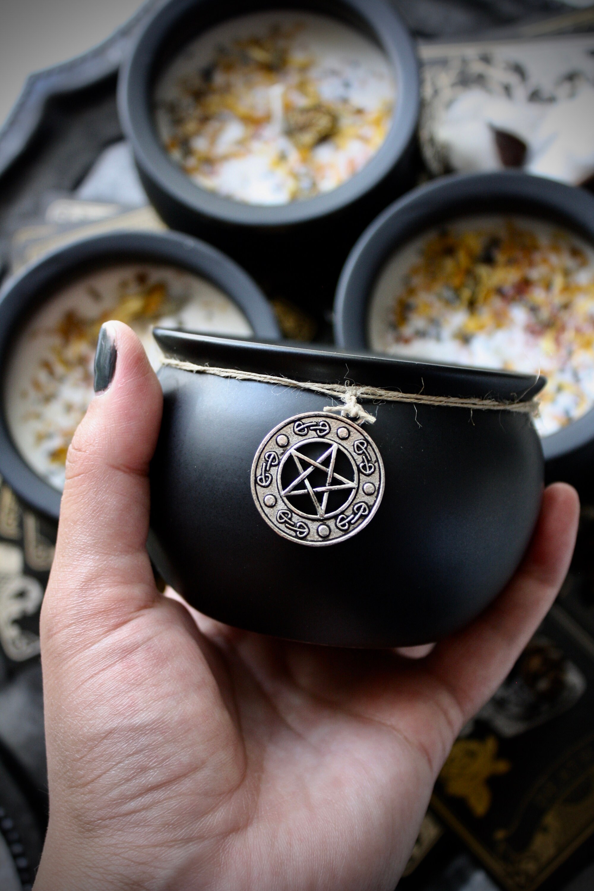 Cauldron Candle Etsy