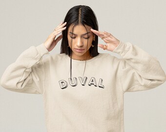 Duval Sweatshirt, Duval Sweater, Jaguars Sweatshirt, Jags Sweatshirt, Jacksonville, Jaguars Crewneck, Duval Crewneck, Tees By T