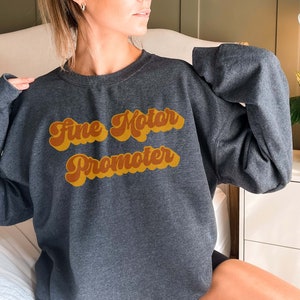 Occupational Therapist Sweatshirt, Fine Motor Promoter, OT Sweatshirt, Occupational Therapy, Occupational Therapist Gift, OT gifts, Retro OT