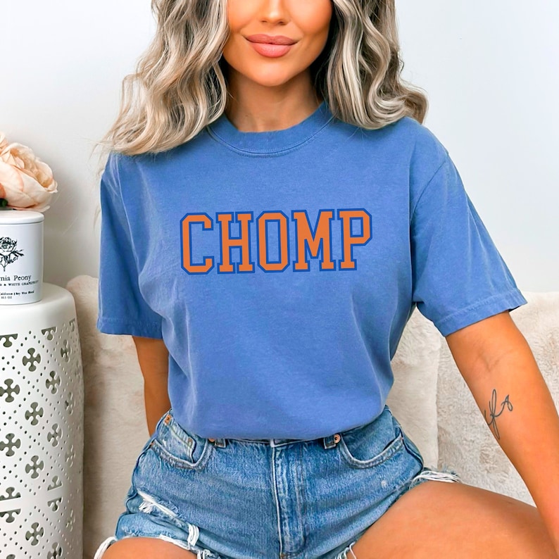 UF T-shirt, Florida Shirt, Gators Shirt, CHOMP T-shirt, University of Florida apparel, Florida, UF Gators, Comfort Colors image 1