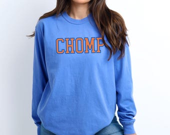 UF Long Sleeve T-shirt, Florida Shirt, Gators Shirt, CHOMP Shirt, University of Florida apparel, Florida, UF Gators, Comfort Colors