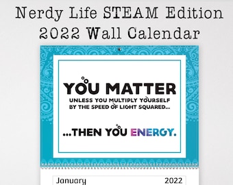 Chemistry Calendar | Etsy