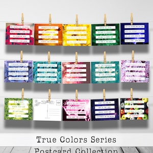 True Colors Series Kind Cards Postcard 14-card Collection- Encouraging ...
