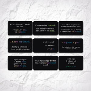 The Clarity Collection 33-card Mini-note Card Set of Empowering Quotes ...