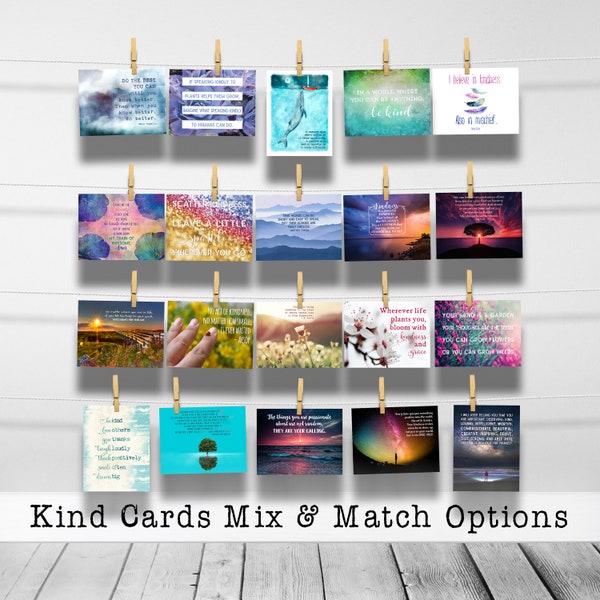 Mix & Match Custom Postcard Collections - Great for Teachers, Coworkers, Friends, and Family to Stay Connected!