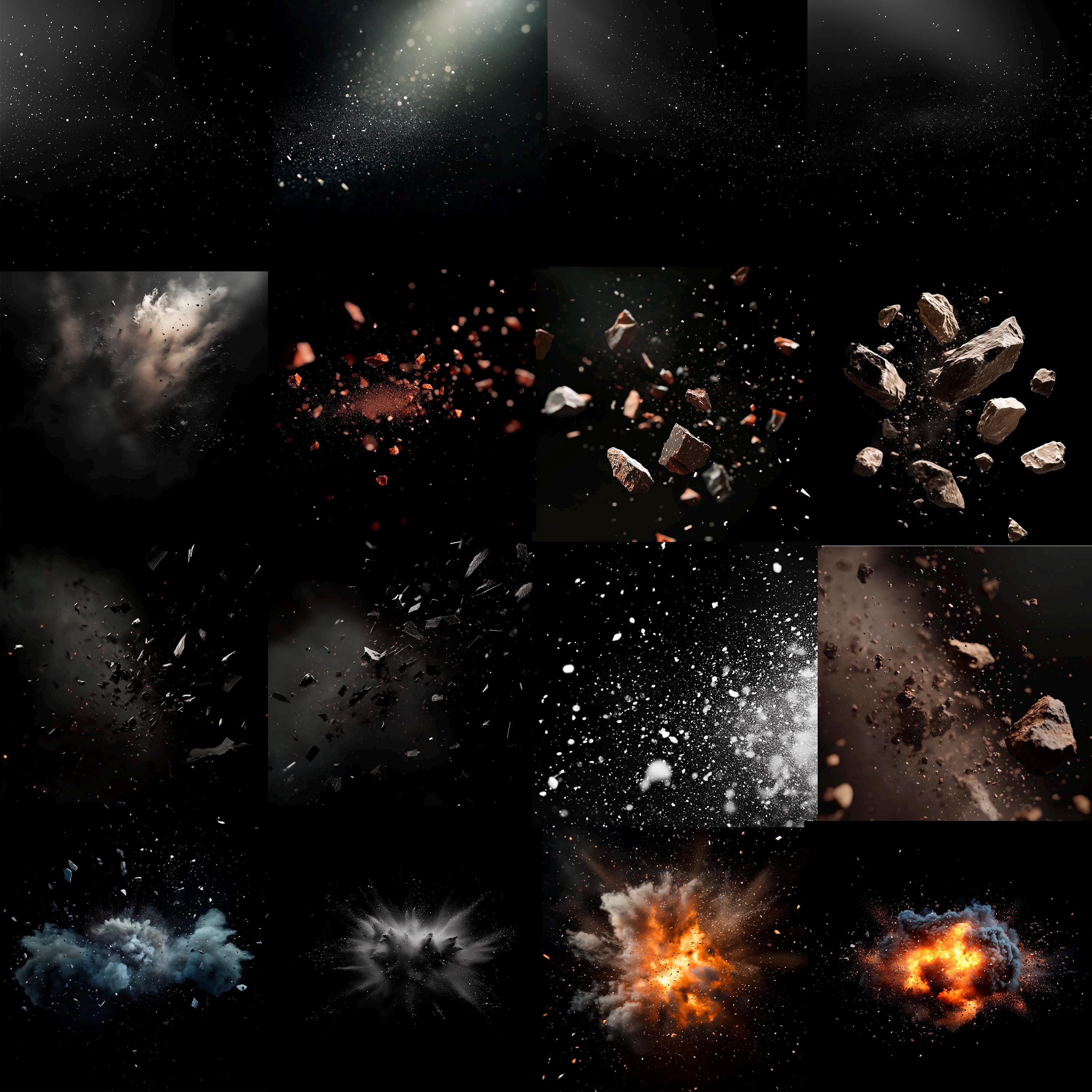 Action Explosion Photo Overlays Dynamic Backgrounds Effects for Image ...