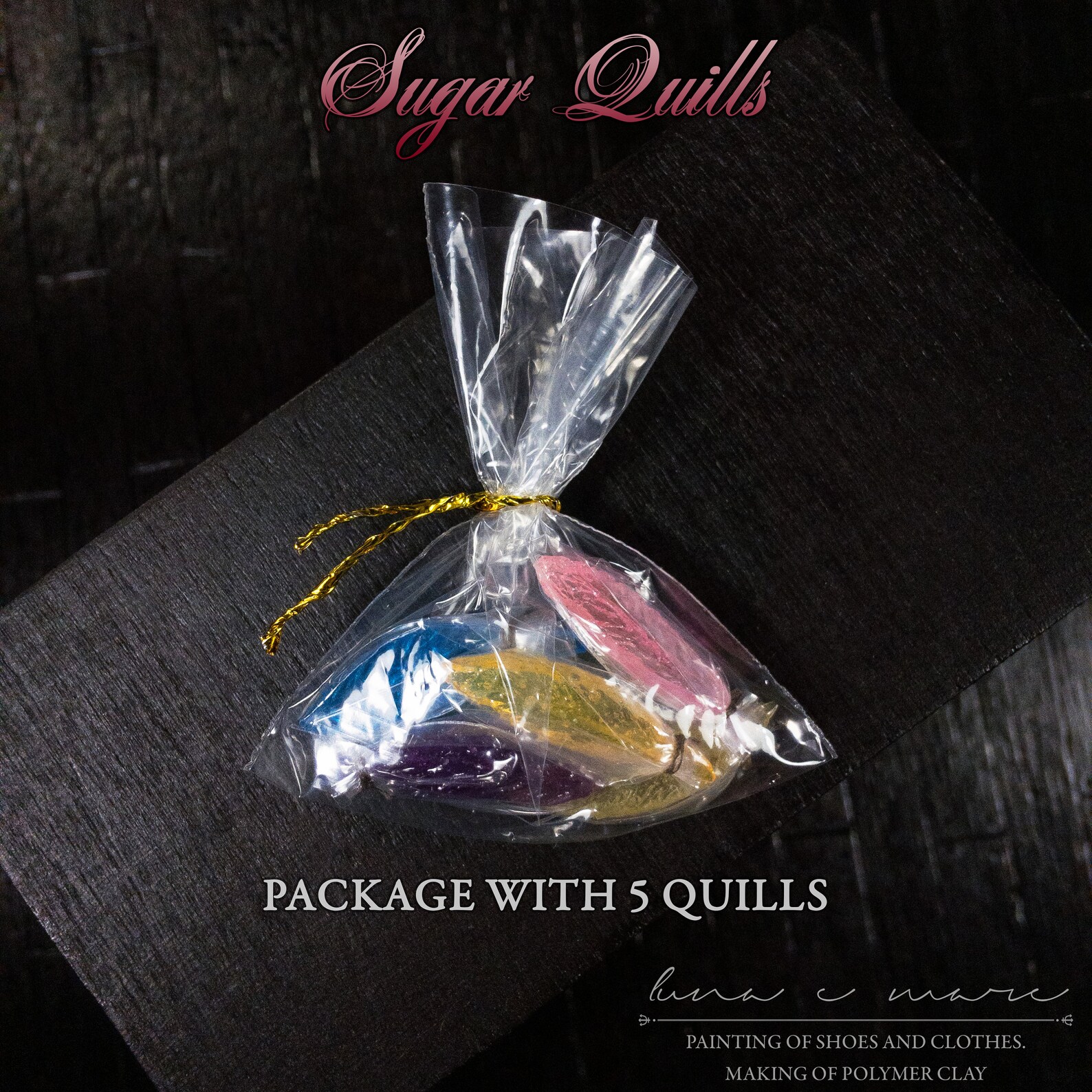 SUGAR QUILLS 112 miniature for dollhouses. Sweets for Etsy