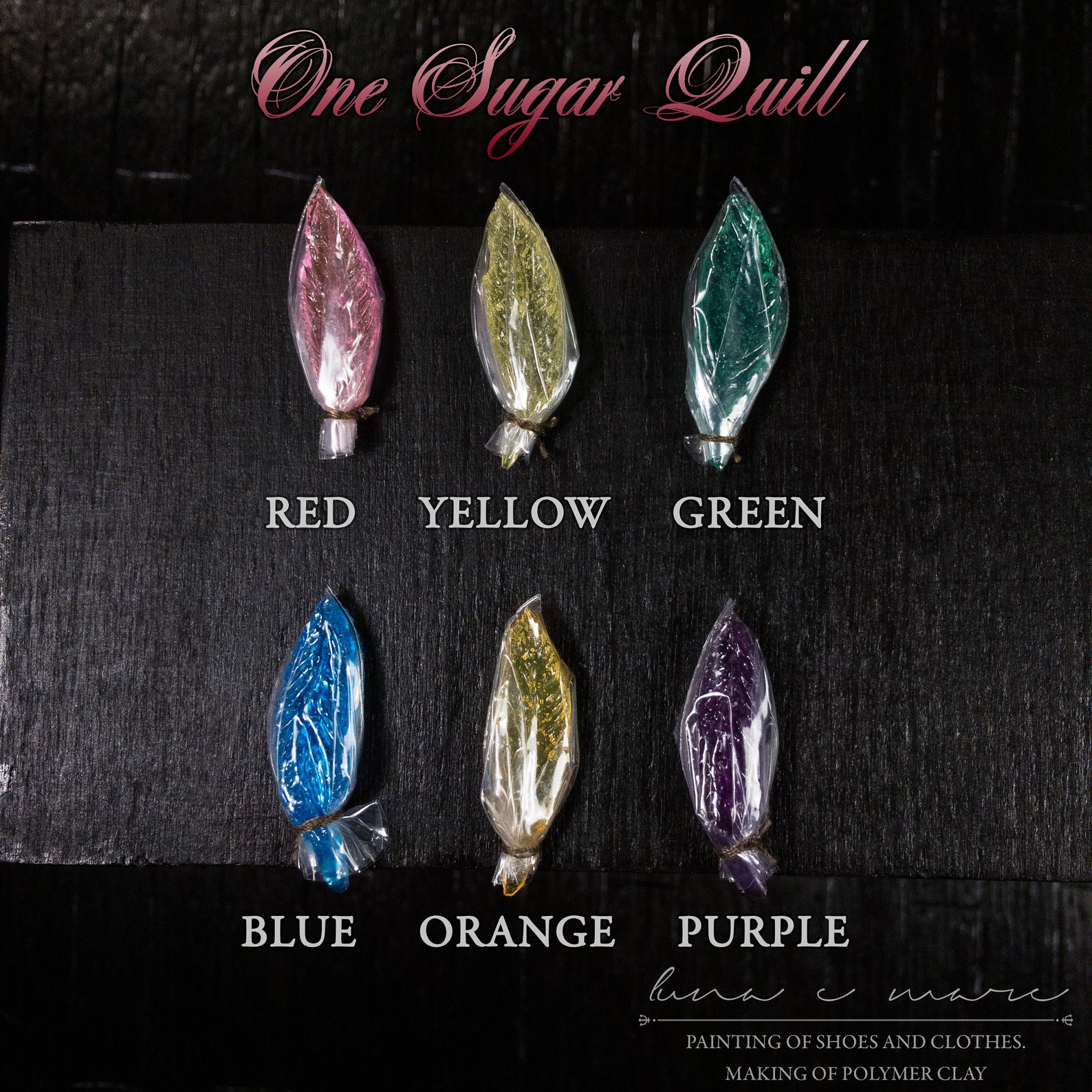 SUGAR QUILLS 112 miniature for dollhouses. Sweets for Etsy