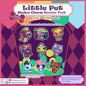 リトルペットショップ エクストリームLPS ファンメイド グラブバッグ 詰め替え可能キーチェーン ブースターパック - 幼少期のノスタルジア - キッドコア