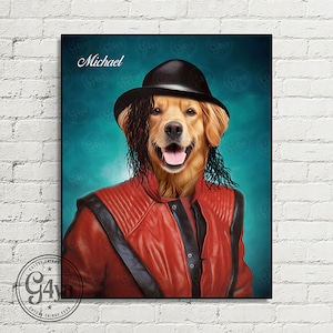 Michael jackson dog - Etsy España