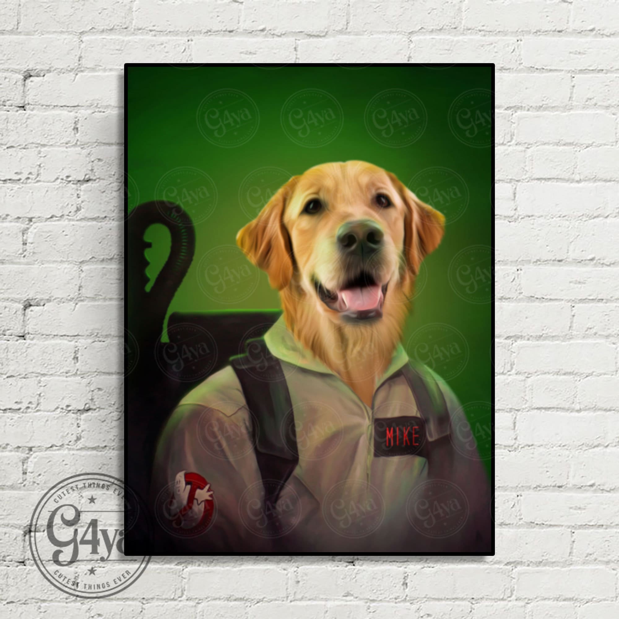 Custom Dog/cat Ghostbusters Digital File Portrait . Custom - Etsy Custom Dog/cat Ghostbusters Digital File Portrait . Custom - Etsy