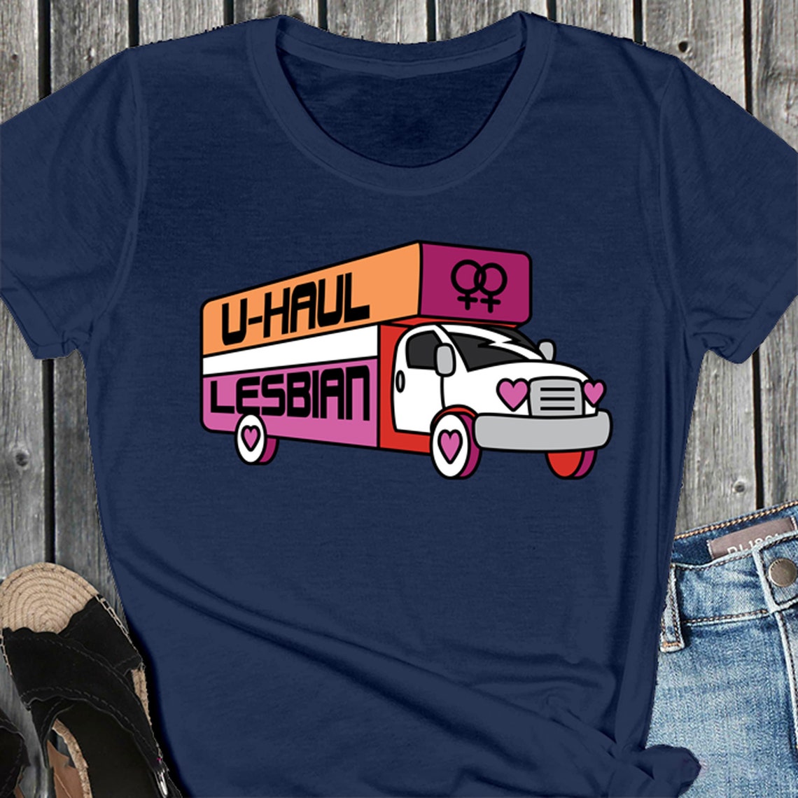 U-Haul Lesbians Shirt Lesbians Pride LGBTQ Shirt Perfect Etsy