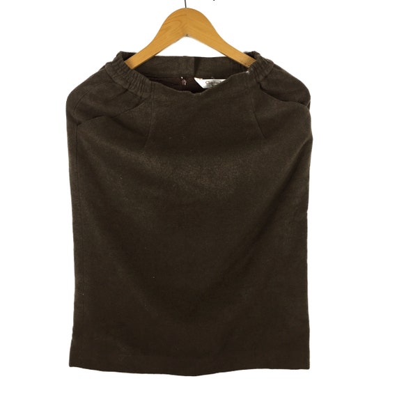 Christian Dior wool skirt vintage 90's-80's CD ski