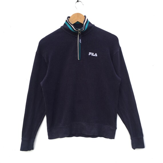 black fila sweatshirt
