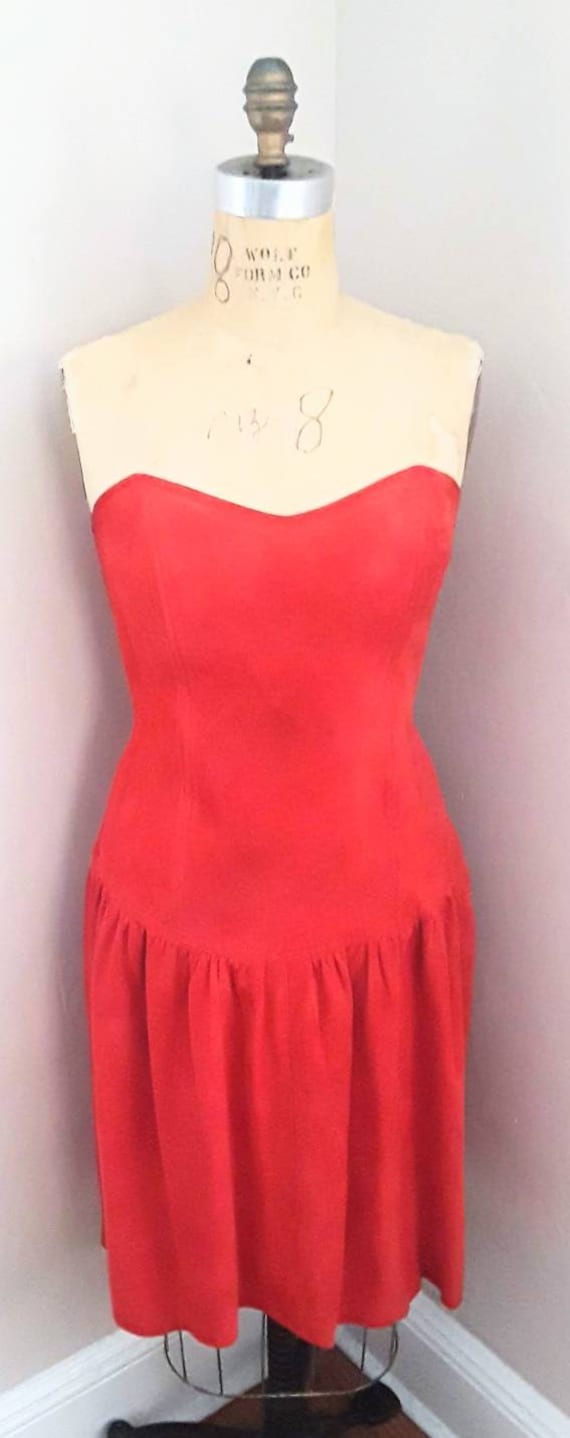 red suede prom dress Veaul 2026 Modest Simple Burgundy Suede Velour Prom Dresses 2023 A-Line Princess Scoop Neck Beading