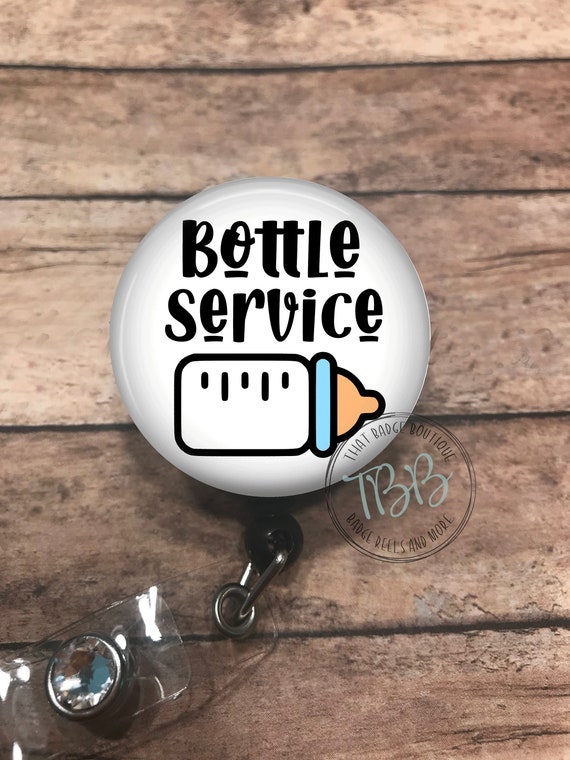 Bottle Service Retractable Badge Reel Badge Reel Badge 