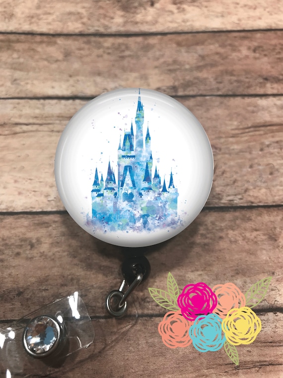 Badge reel - retractable badge reel - badge clip - ID card holder - badge holder - lanyard - stethoscope ID tag