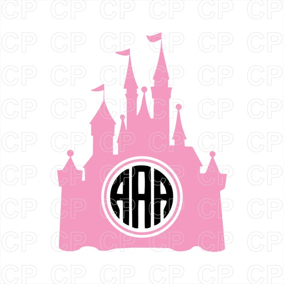 Free Free 80 Monogram Disney Castle Svg SVG PNG EPS DXF File