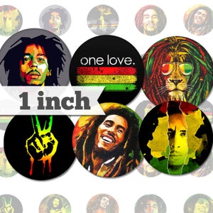 Bob Marley Stickers, Bob Marley One Love Album Stickers sold by Scoundrel  Gerti, SKU 40209132