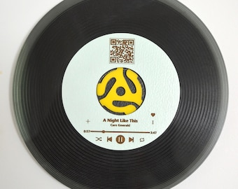 カスタムジュークボックスレコード：あなたの音楽が入った7インチ