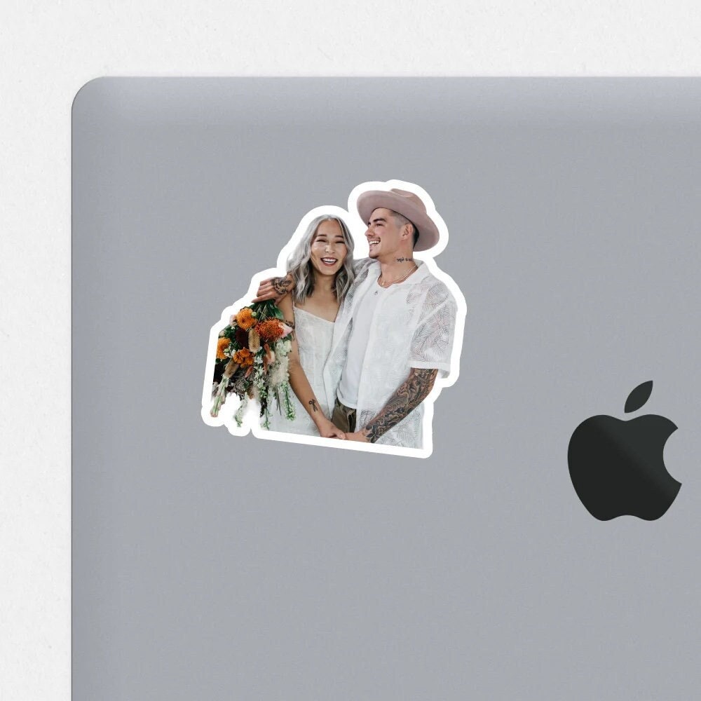 Custom Couple Stickers, Personalised Valentines Day Gift, Wedding ...