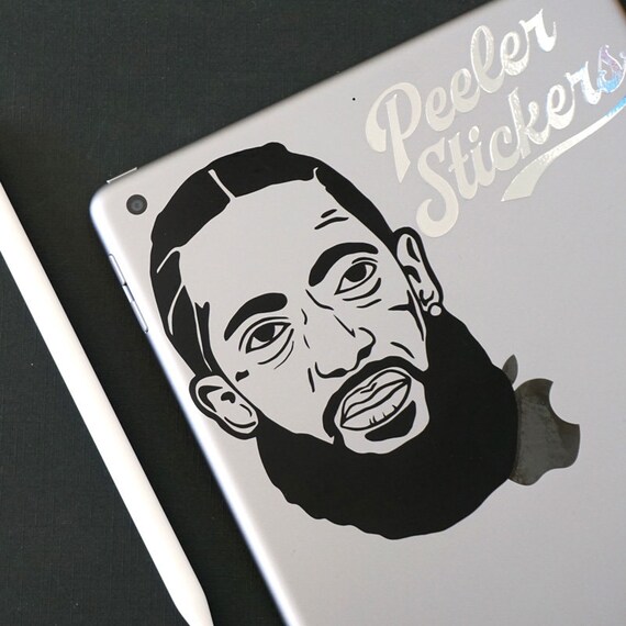 Hussle Crenshaw Glossy Stickers
