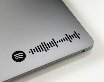Sticker QR code chanson Spotify personnalisé |  Sticker autocollant voiture