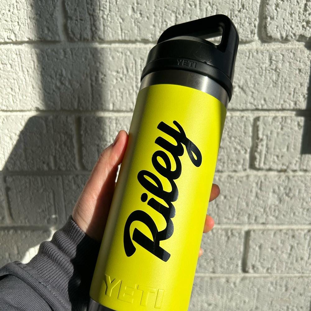 Yeti bottle decals - Etsy 日本