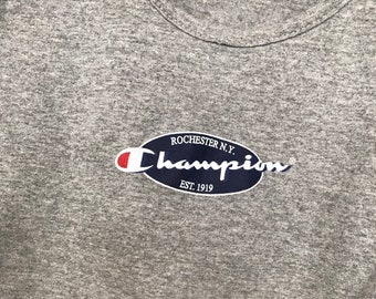 Vintage Champion Oversized Cropped Tank Top
