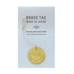 Traveler&#39;s Company Japan Trip Brass Charm