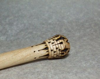 Beautiful wooden hair stick, for your buns